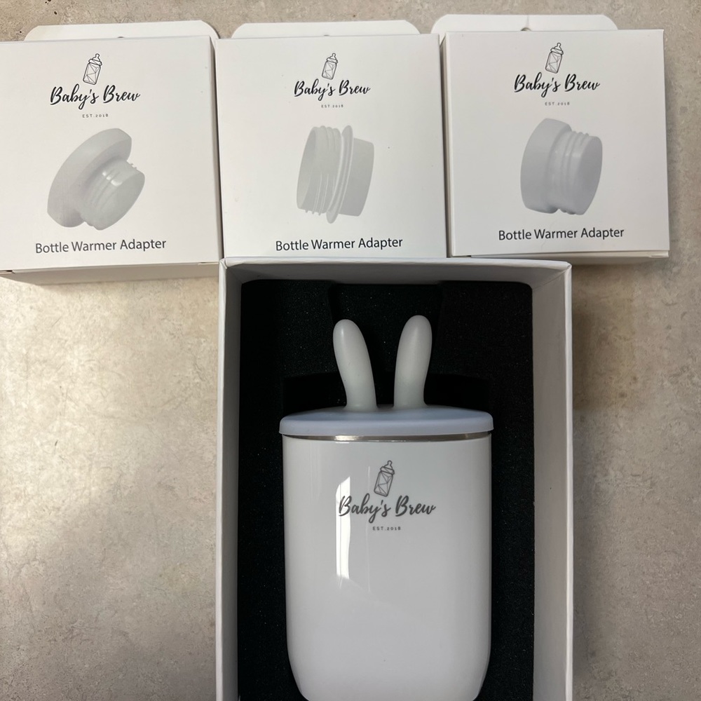 Baby’s Brew Bottle Warmer with 4 Adapters